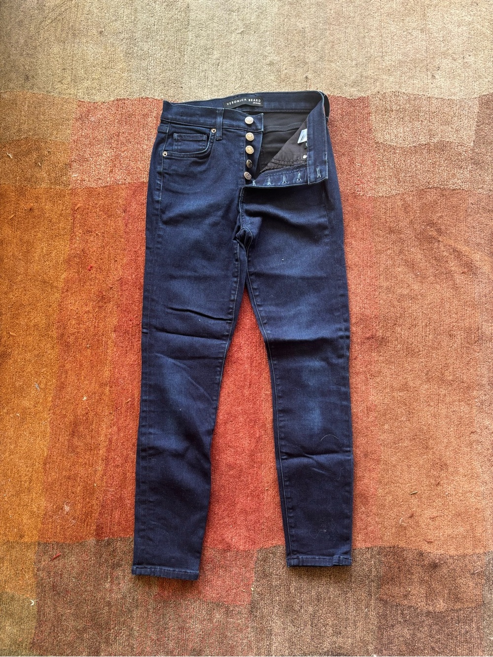 Veronica Beard 'Debbie Ankle Skinny High Rise' Jeans - Sz 26/2